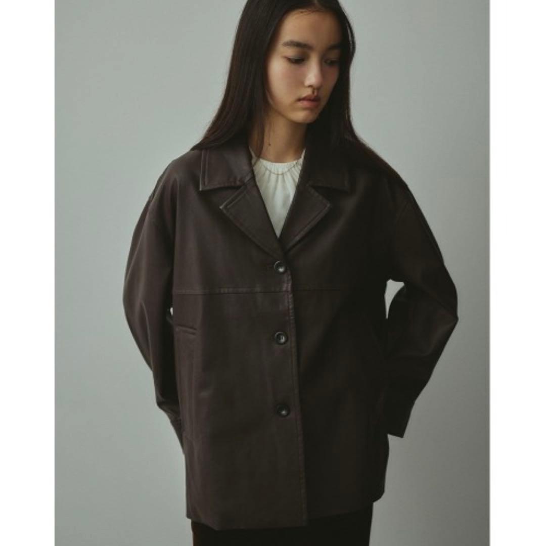 STYLEMIXER フェイクレザージャケット