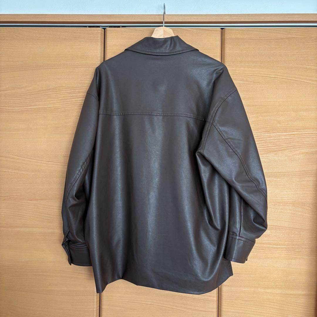 STYLEMIXER フェイクレザージャケット
