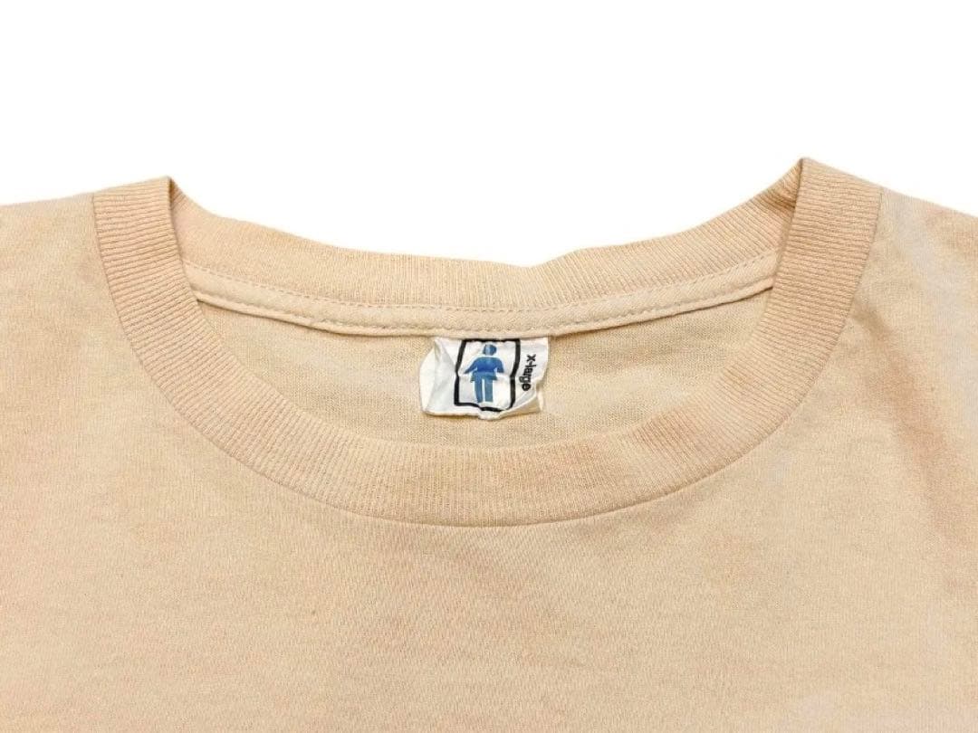 90s GIRL SKATEBOARDS ガール チェック ロゴ Tシャツ