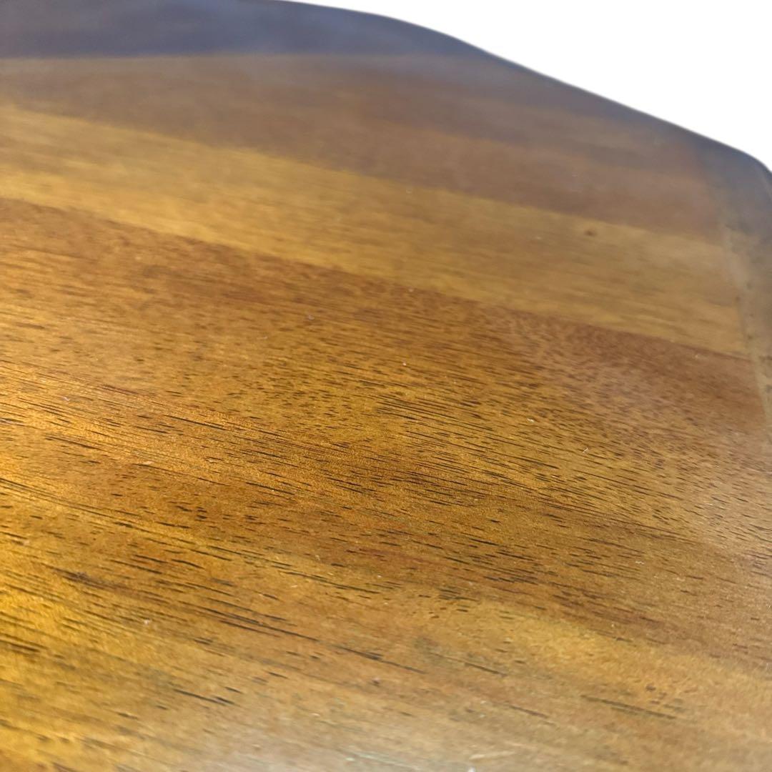 HR762 【天板木目が素敵な】maruni センターテーブル　8角形