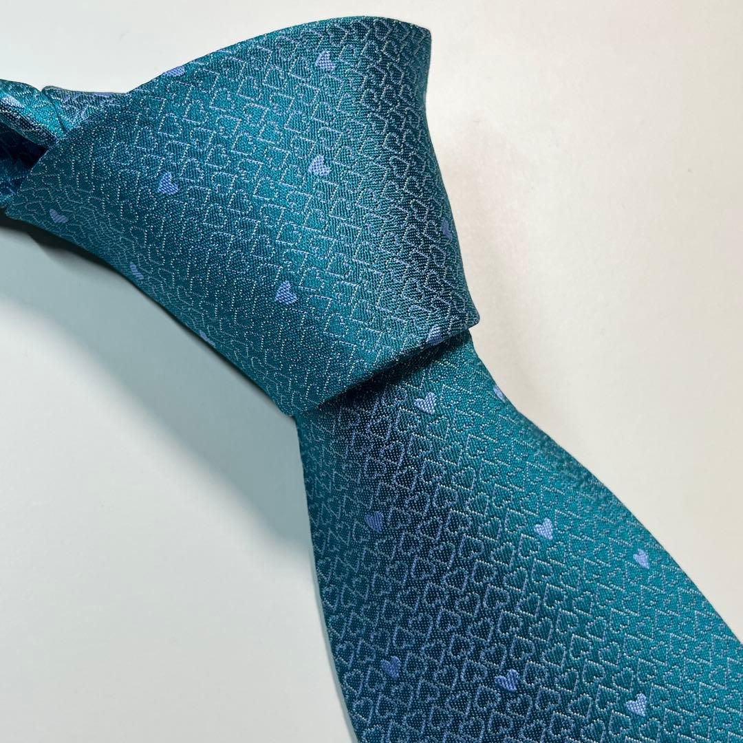 希少色✨未使用✨HERMES エルメス　ネクタイ　《ダーリン》 ハート柄