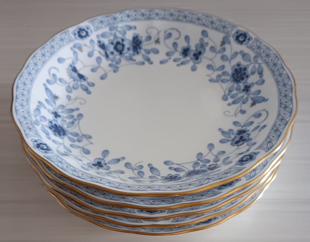 ナルミミラノカレー皿5枚セット