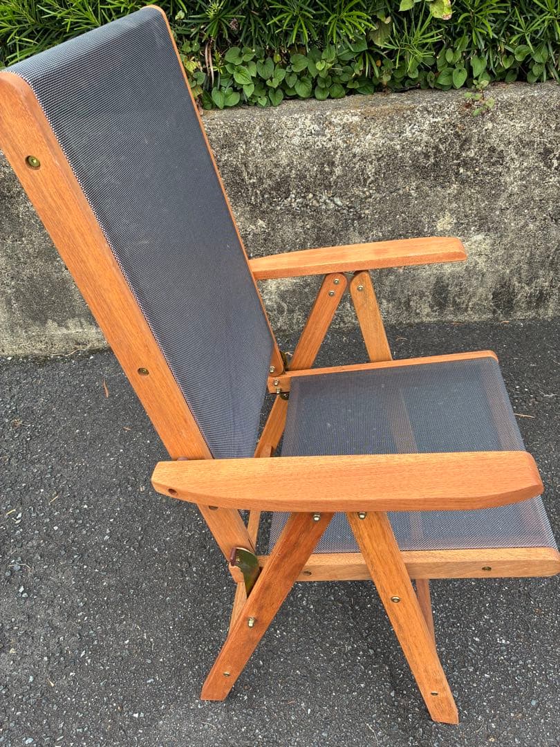 山善　ガーデンチェア　折り畳み