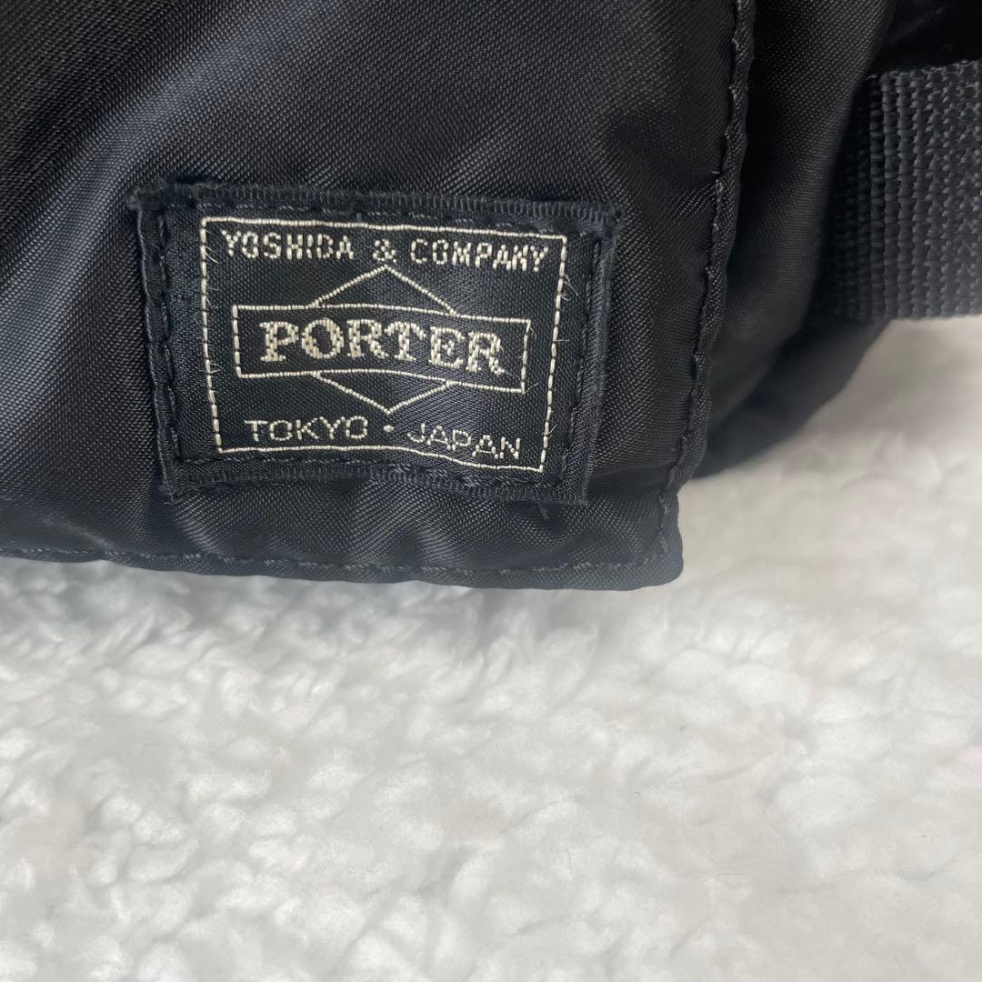 美品　ポーター　PORTER　TANKER　ウエストバック