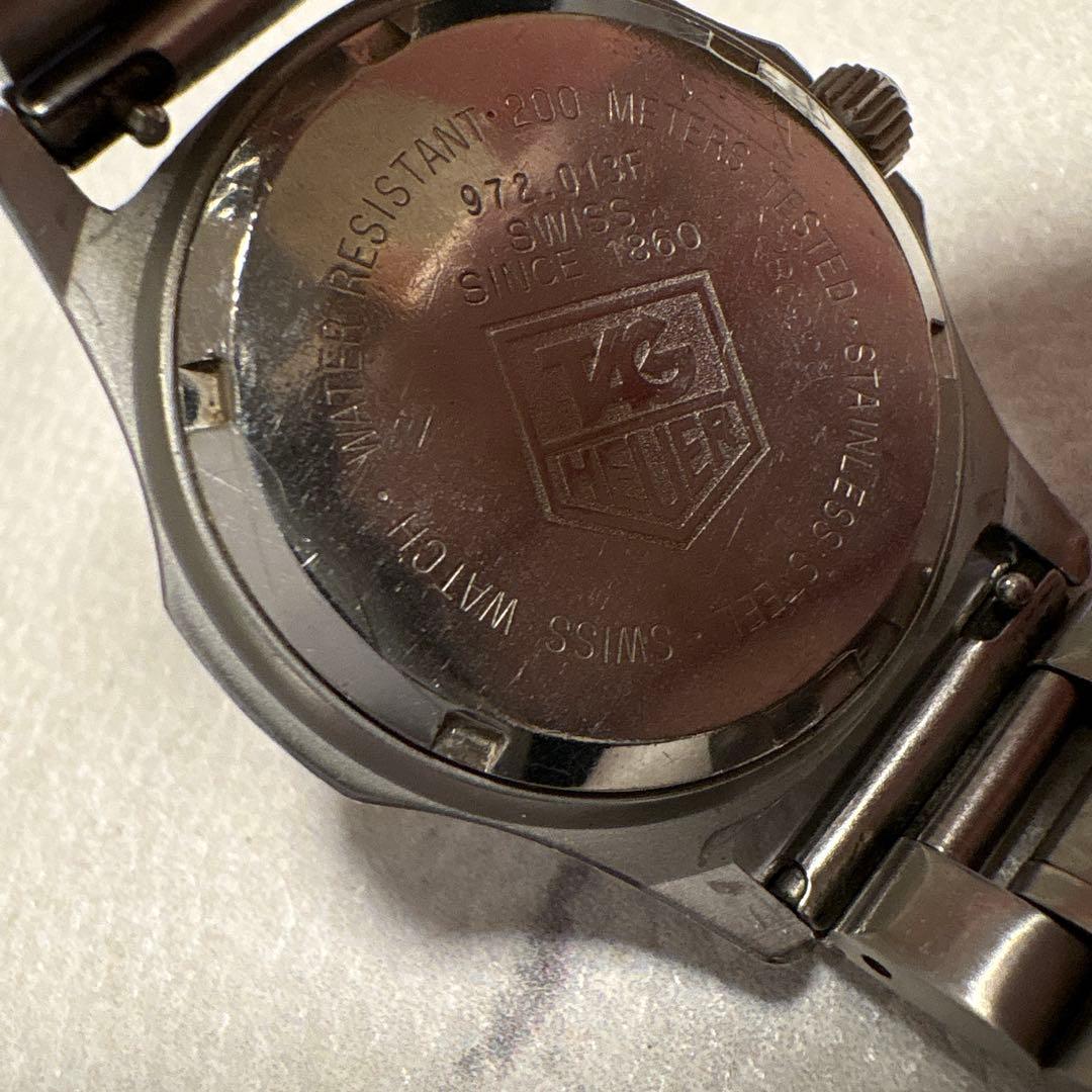 【ジャンク】TAG Heuer プロフェッショナル シルバー