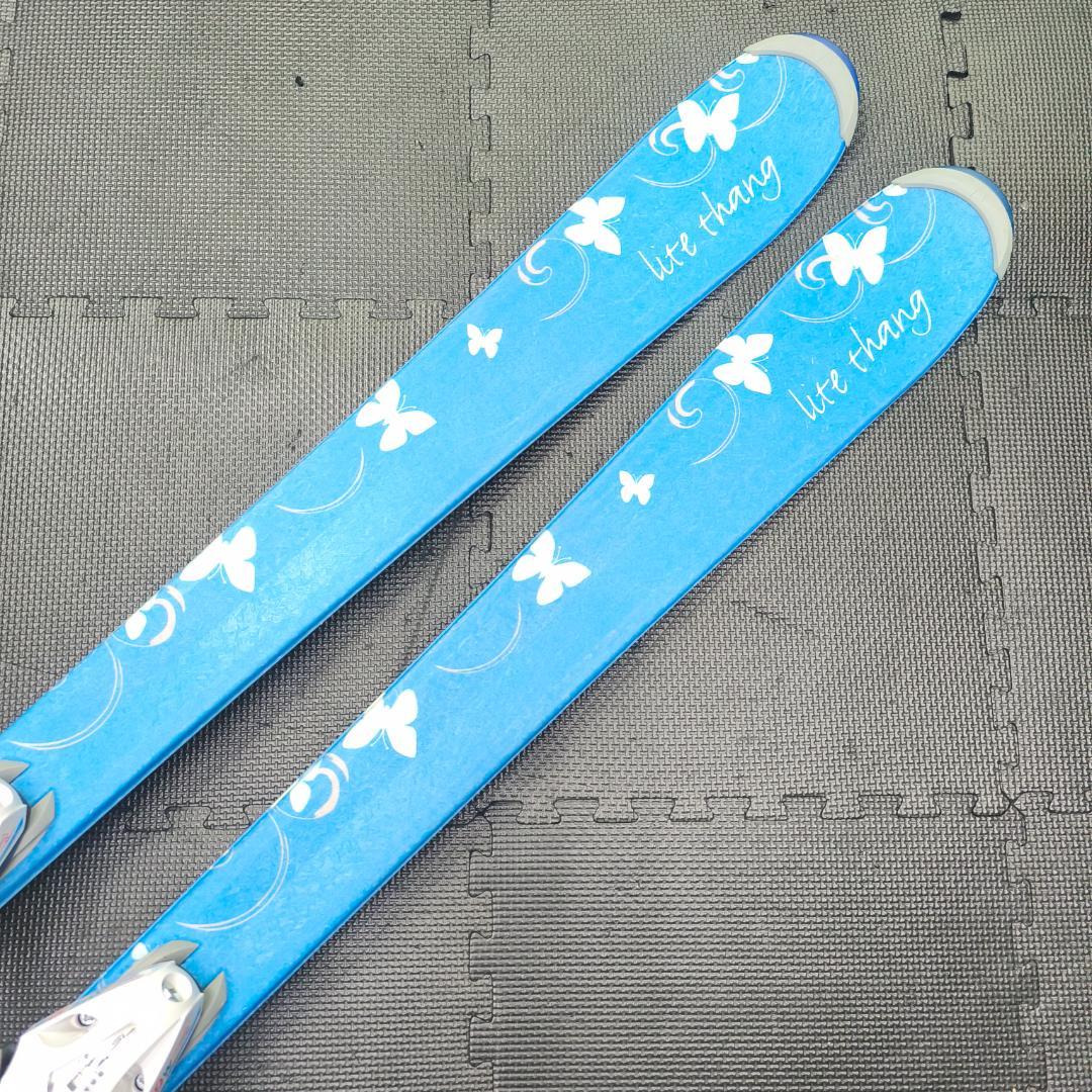 HEAD lite thang　スキー板147㎝　SIMANO　ストック　セット