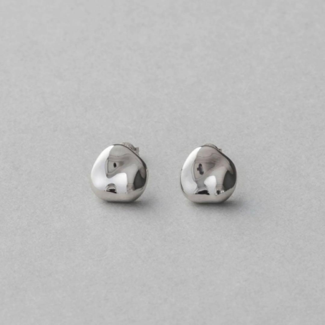 ete ビーンズピアス シルバー