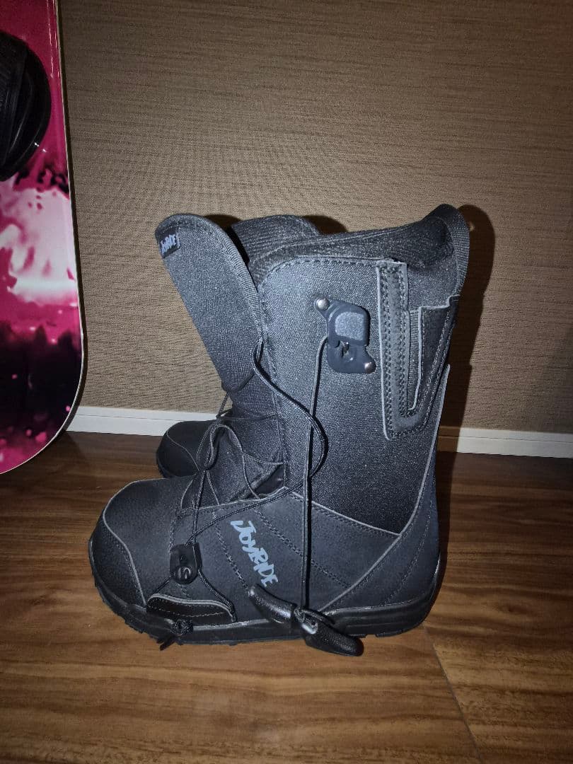 【JOYRIDE】スノボ3点セット 141cm ブーツ25cm