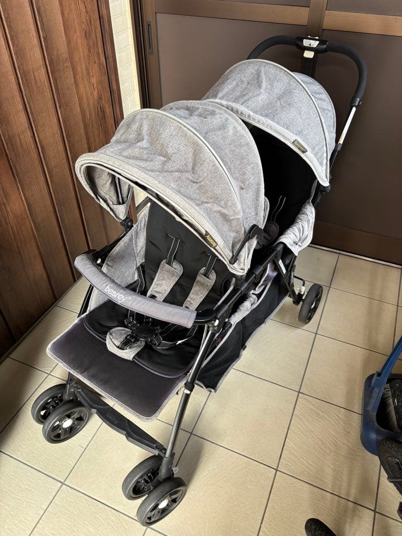 besrey 2人乗りベビーカー　BR-C708S ツインストローラー