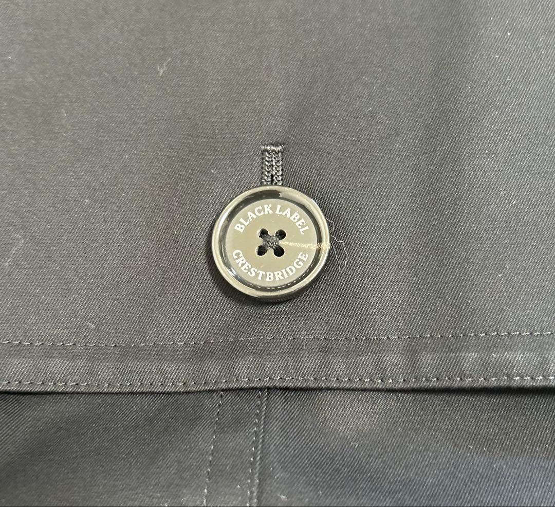 え*き様 【未使用‼️】ブラックレーベル　トレンチコート　ブラック　Mサイズ