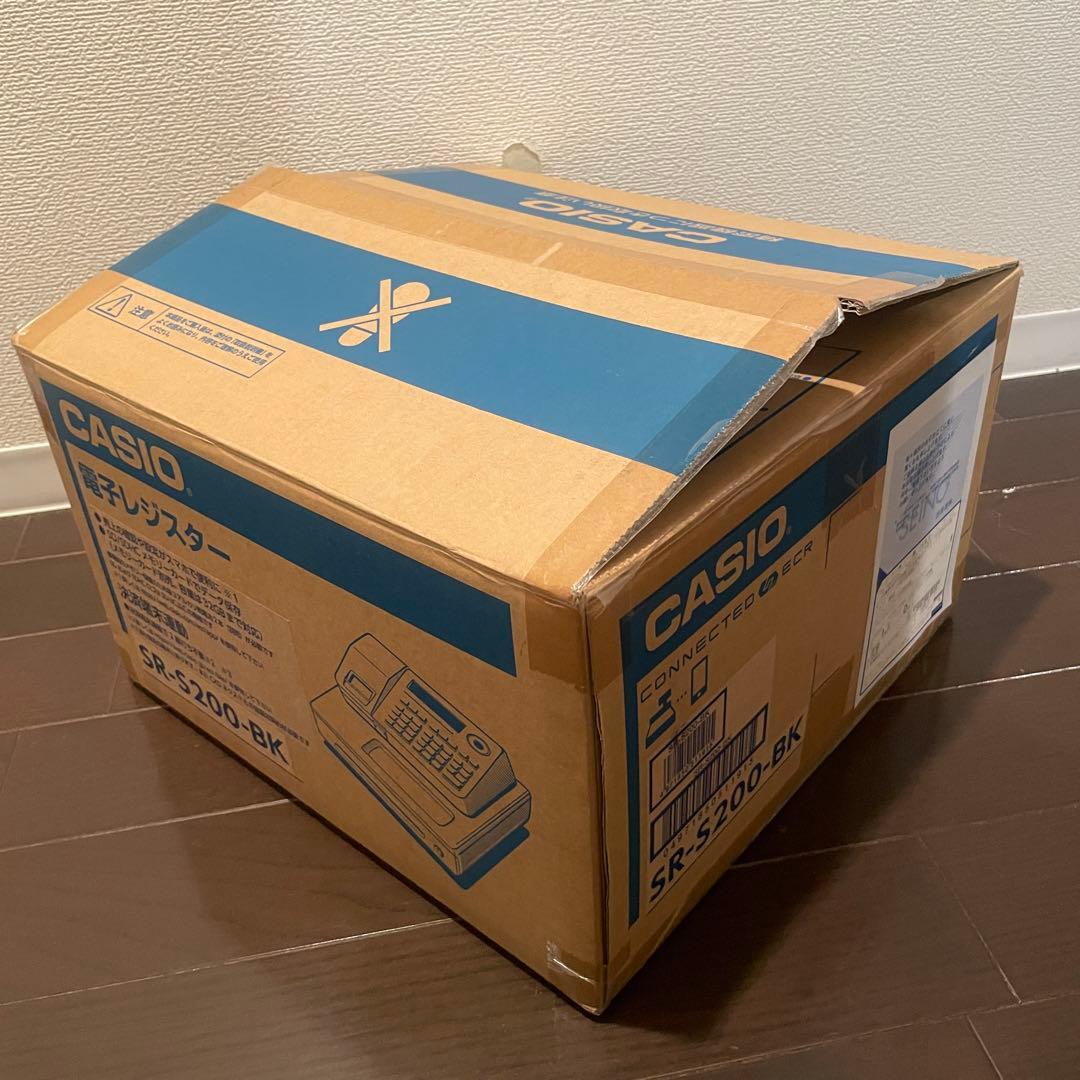 【日曜日まで5,000円引き】CASIO 電子レジスターSR-S200-BK