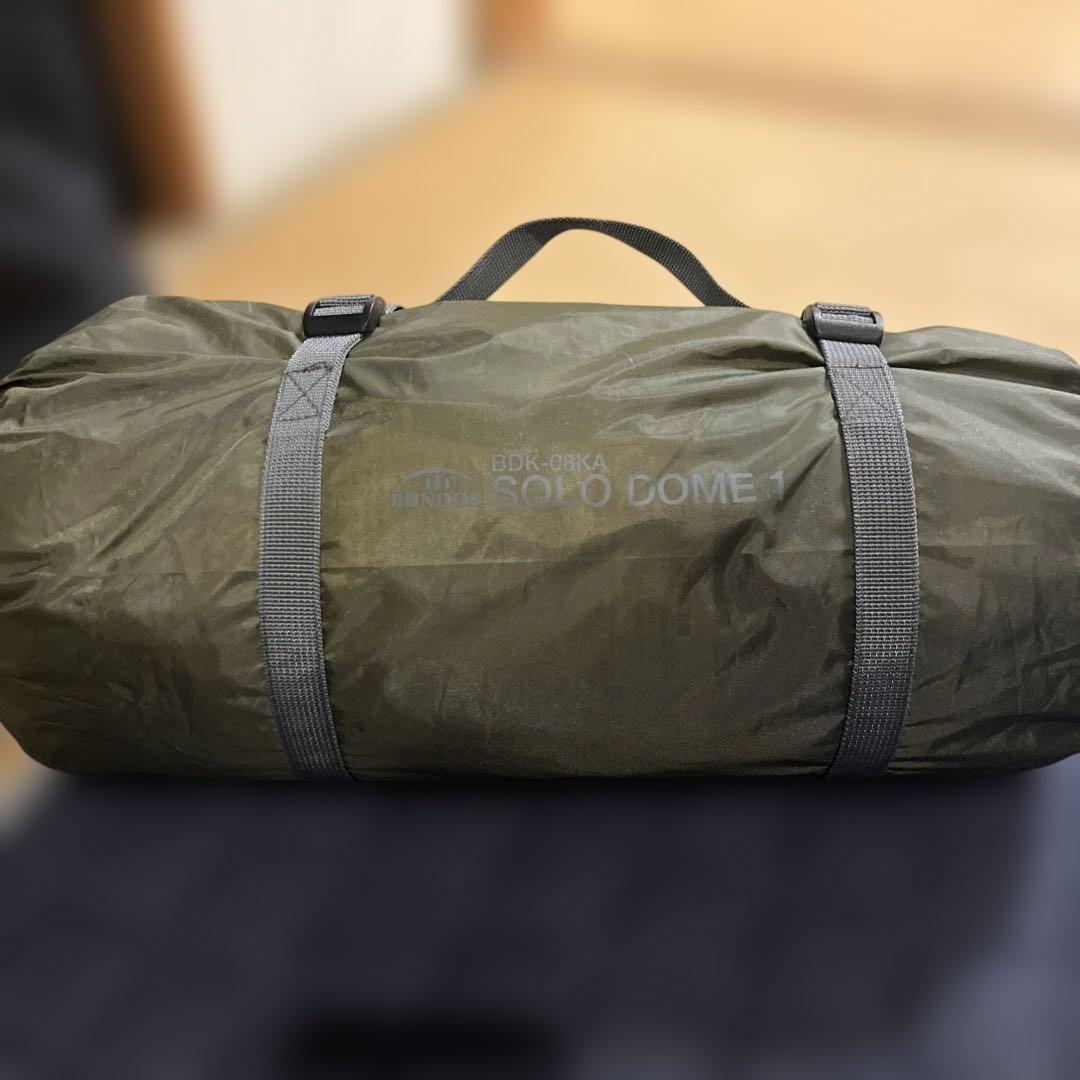 【美品】バンドックBDK-08KA SOLO DOME テント
