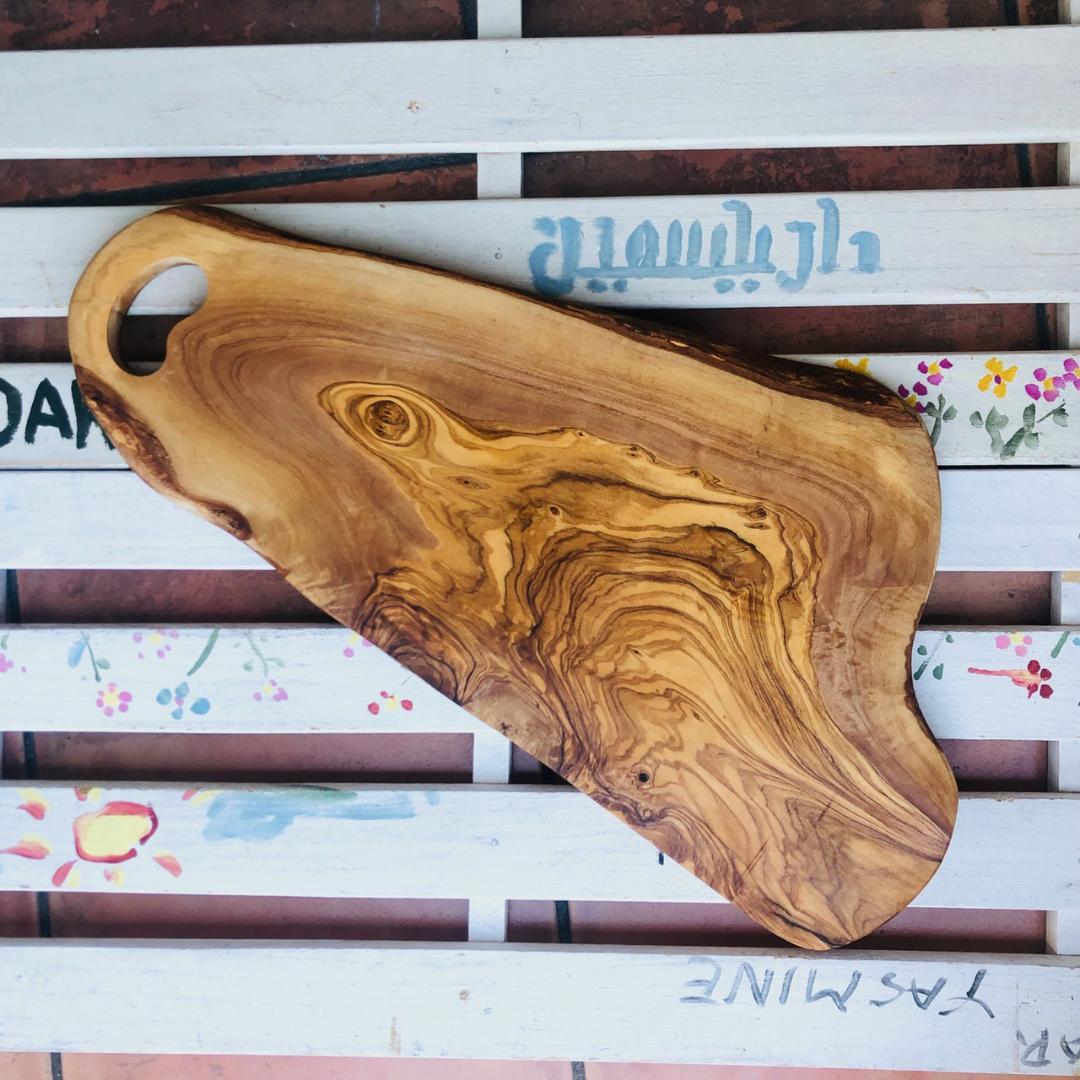 オリーブの木　ボード　音楽を奏でよう　特大約56cm