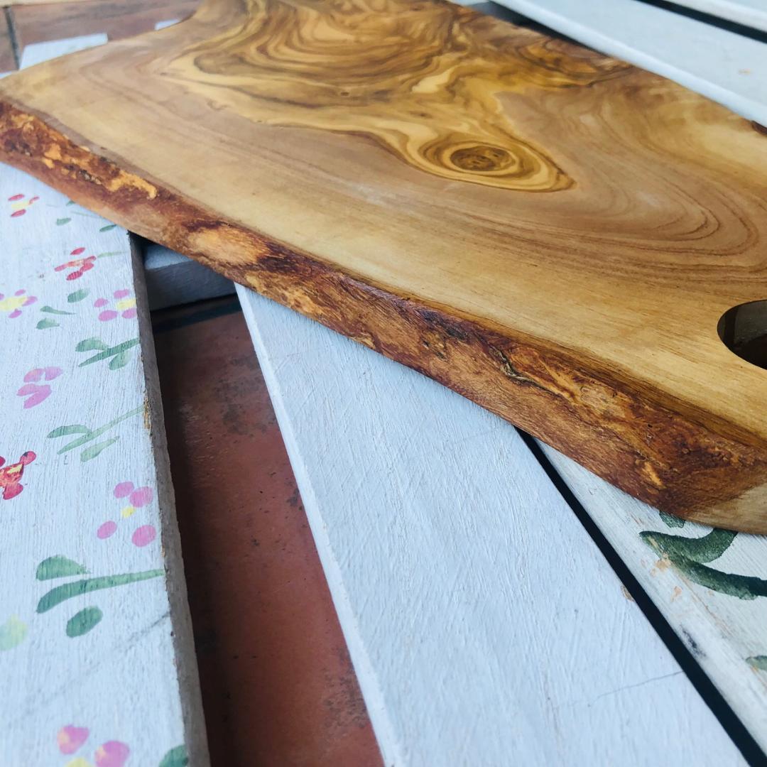 オリーブの木　ボード　音楽を奏でよう　特大約56cm