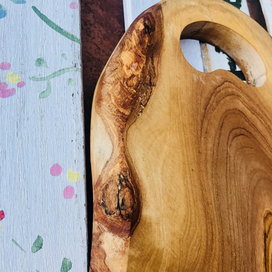 オリーブの木　ボード　音楽を奏でよう　特大約56cm