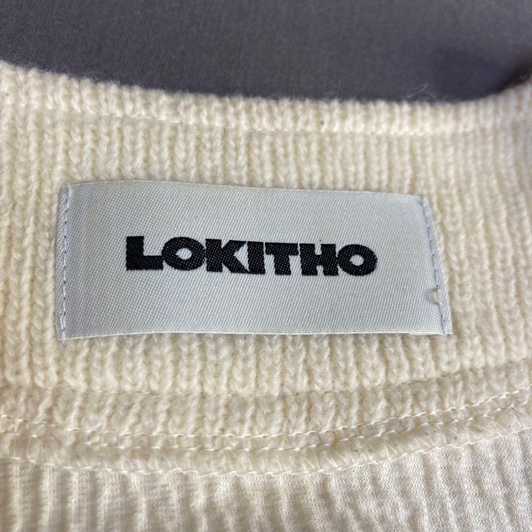 LOKITHO STUDIOUS別注 コードエンブロイダリーニットカーディガン