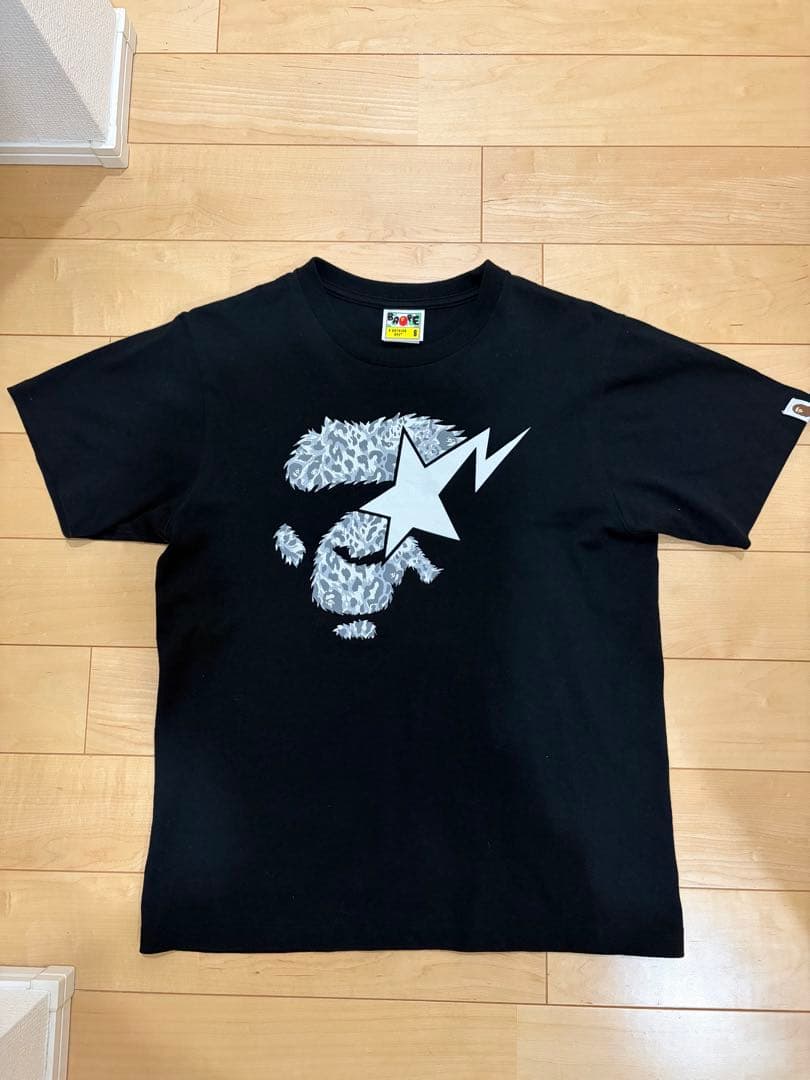 A BATHING APE ブラック Tシャツ美品