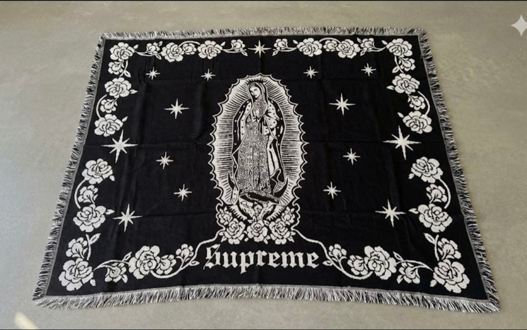 Supreme Virgin Mary Blanket18AW ラグ