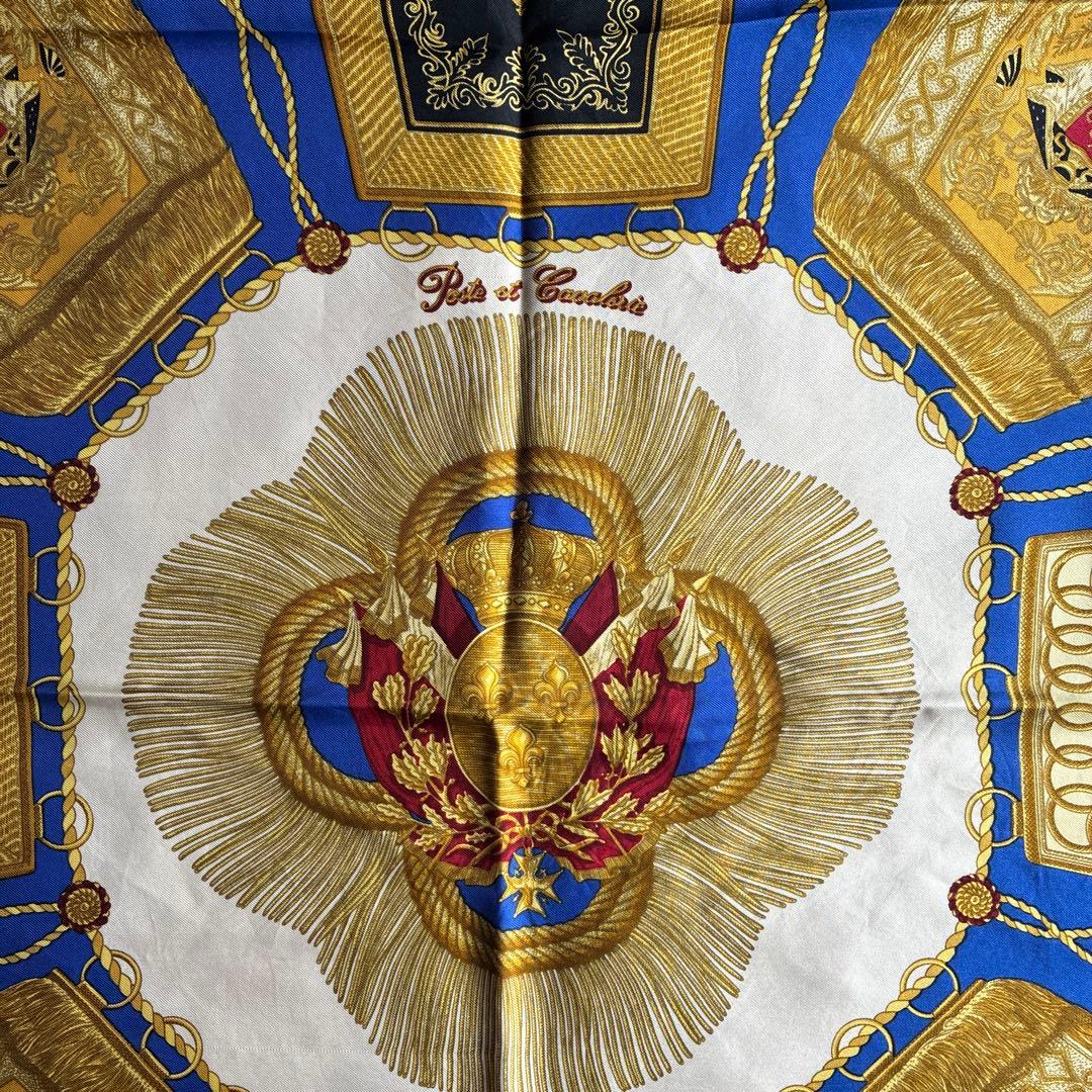 HERMES シルク スカーフ 90カレ　サーベル飾袋　専用