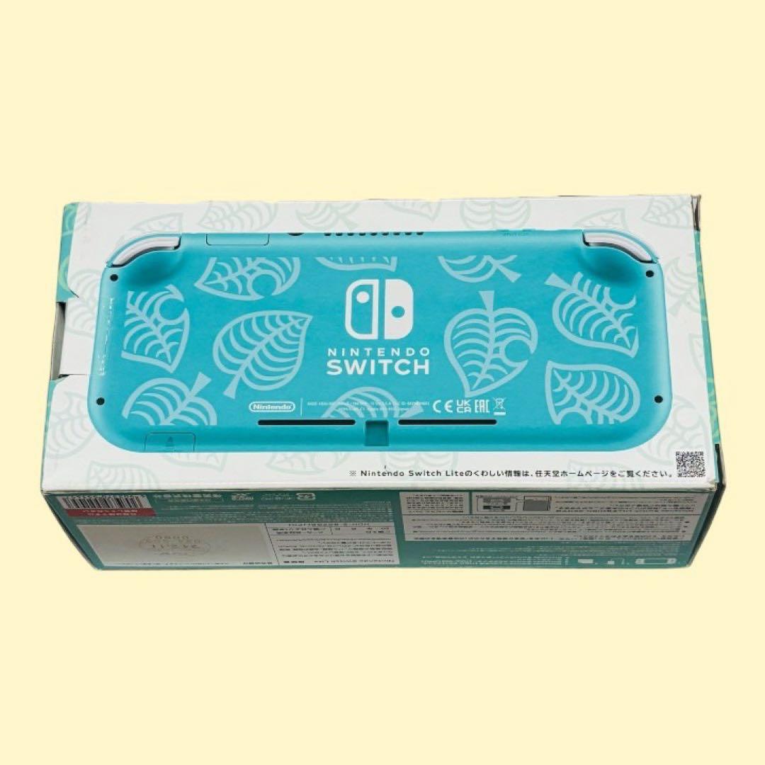 【ほぼ未使用品】Nintendo Switch Lite ターコイズ あつ森