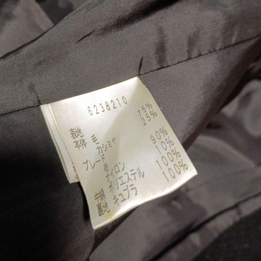 Rene ルネ ウールカシミヤ混 ロングコート hフーテッドコート 34