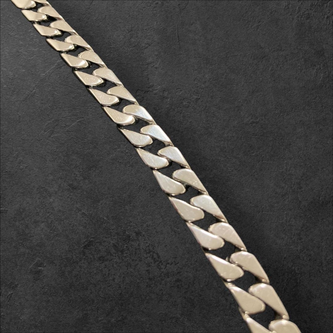 喜平 ネックレス 幅7mm 長さ45cm S925刻印 鑑定書付き