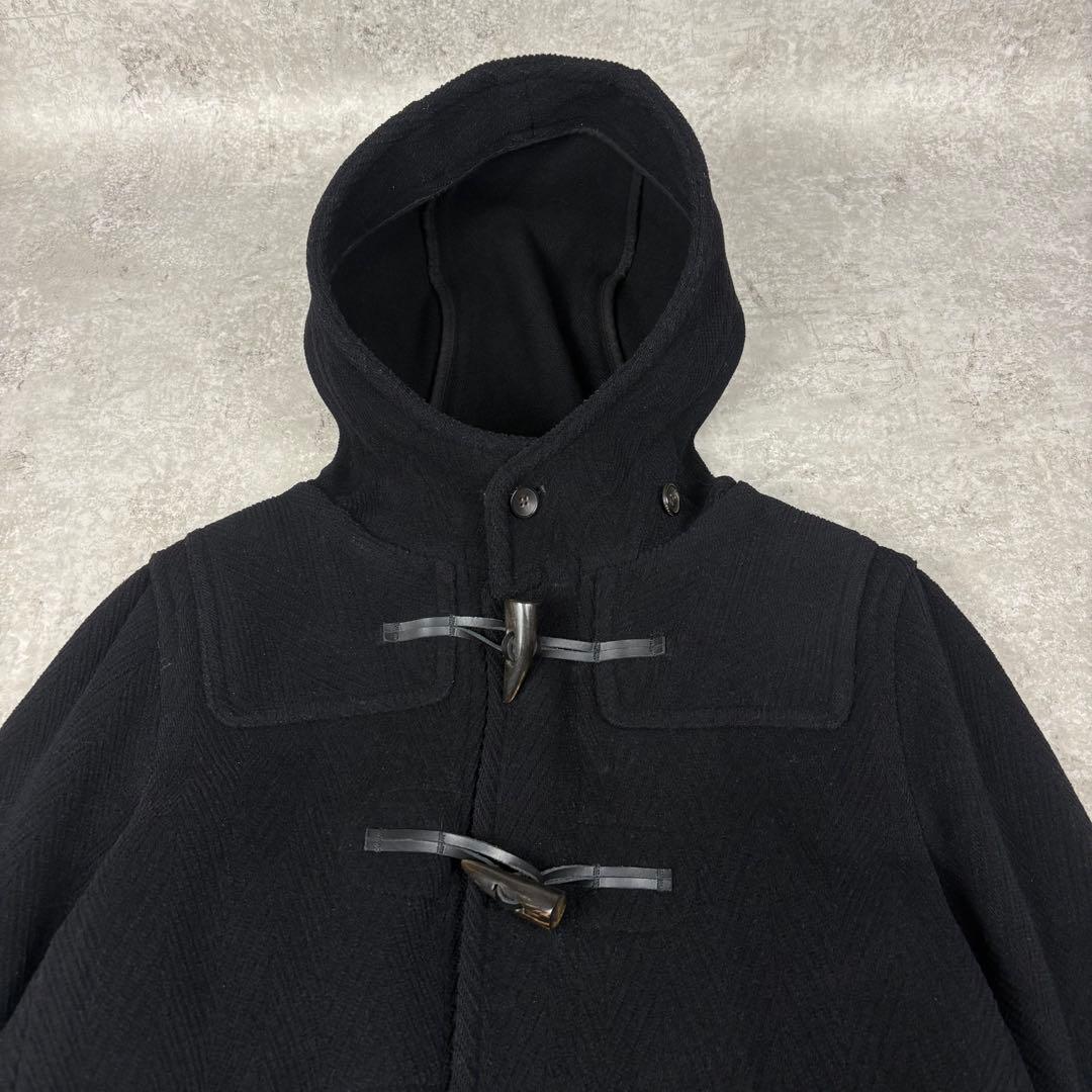 グレンフェル　GRENFELL ダッフルコート　ヘリンボーン　ウール　36 英国