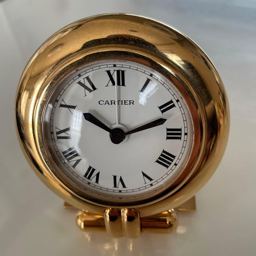 稼働品　CARTIER カルティエ コリゼ 置時計　トラベルウォッチ