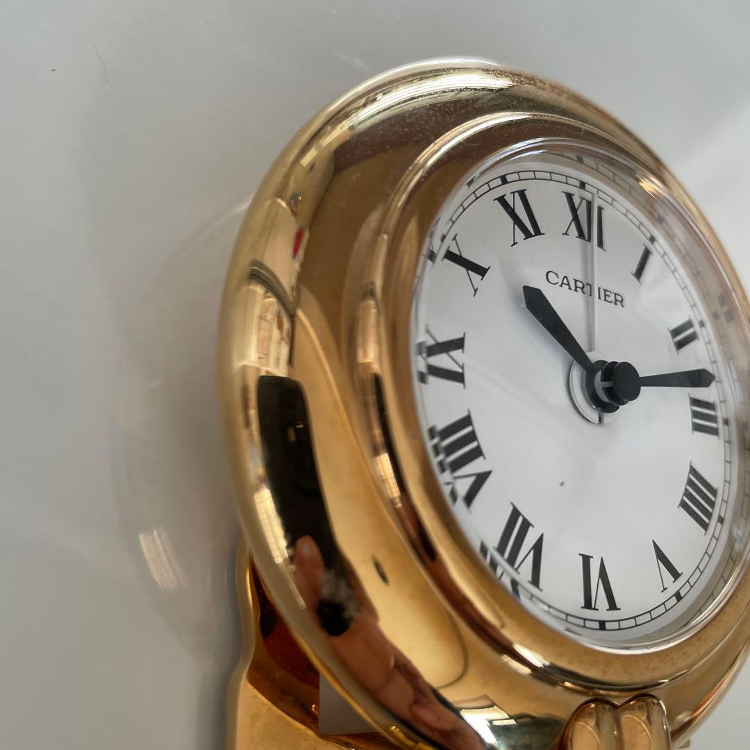 稼働品　CARTIER カルティエ コリゼ 置時計　トラベルウォッチ