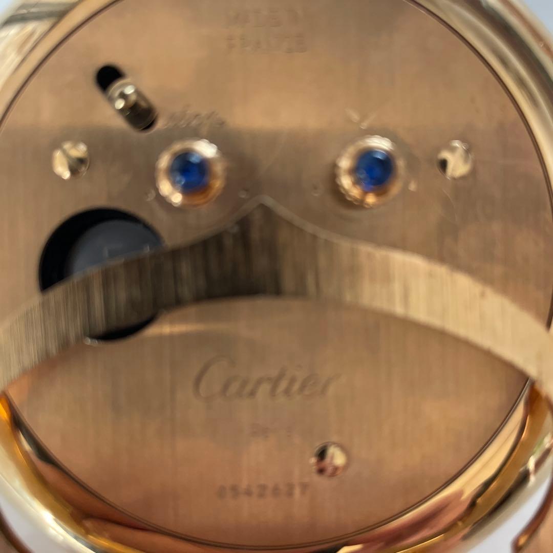 稼働品　CARTIER カルティエ コリゼ 置時計　トラベルウォッチ