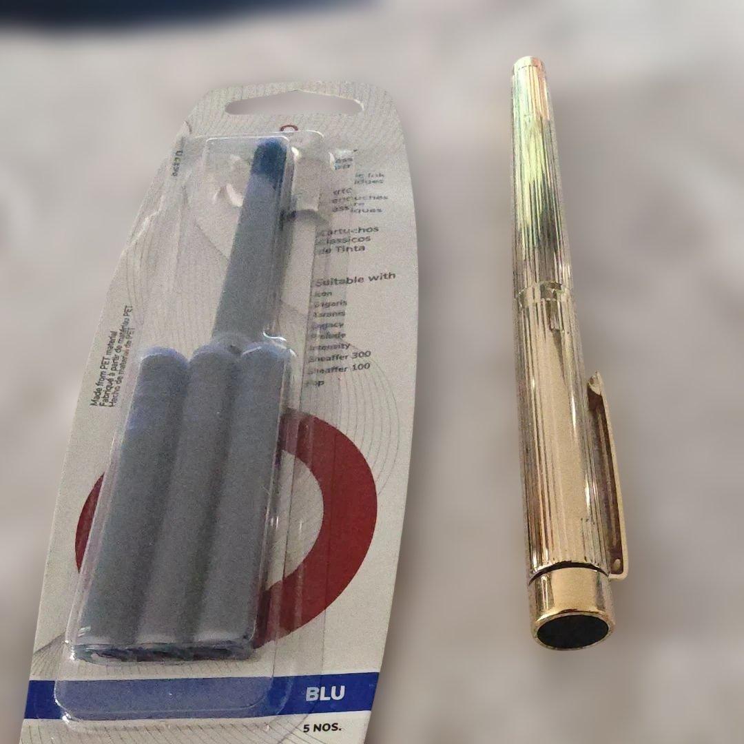 金張り　シェーファー　タルガ　14Kペン先