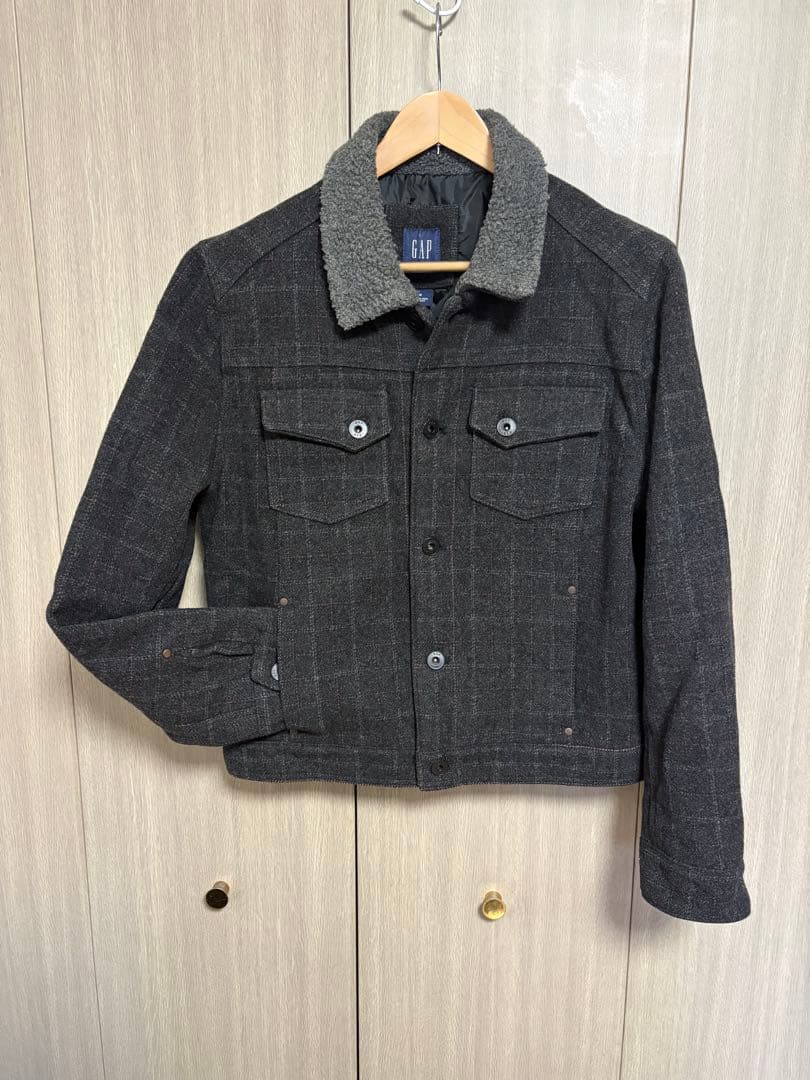 【美品】OLD GAP ウールショートブルゾン