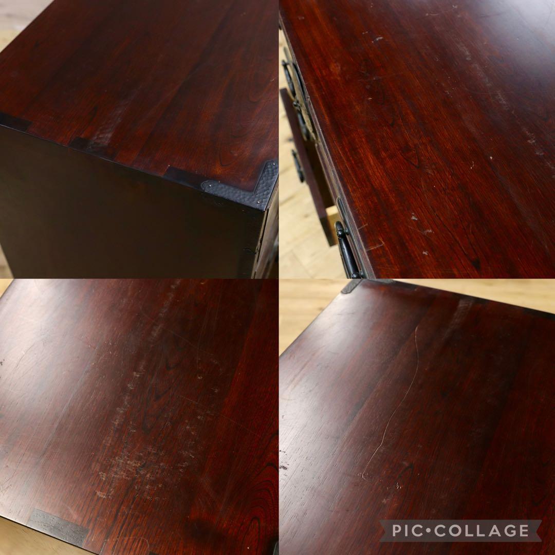 GMIS259○仙台箪笥 時代箪笥 整理箪笥 引出し収納 和家具 和モダン