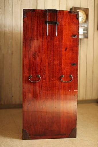 綺麗な庄内時代箪笥　5段　総桐材　タンス　収納　古家具　古民家　時代家具