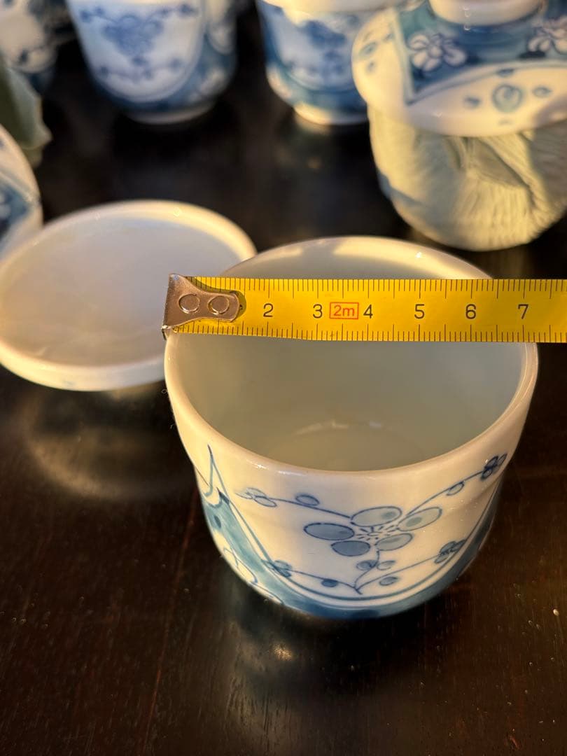 青白磁 茶碗蒸し椀 19客セット他