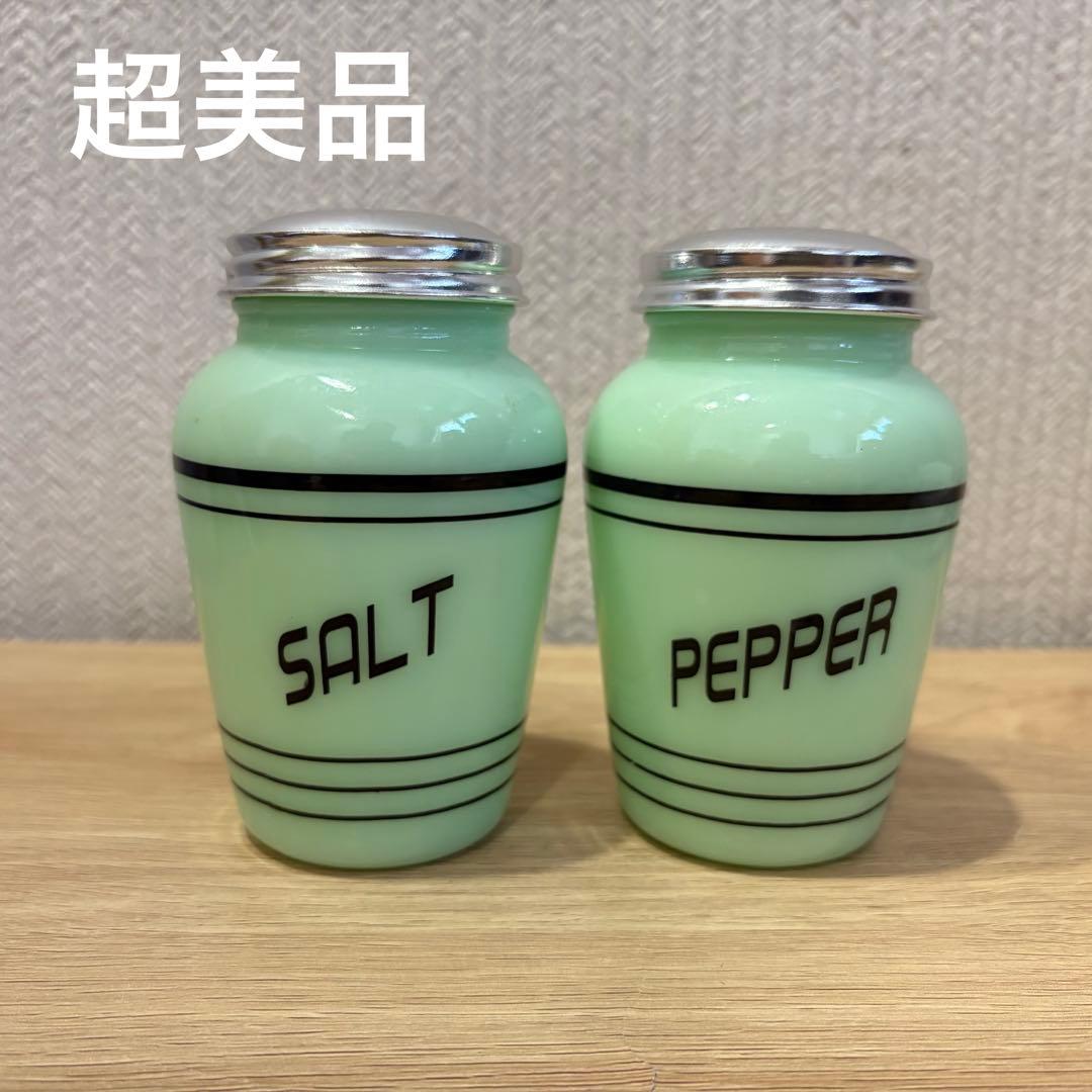 【美品】ファイヤーキング ジェダイ ソルト＆ペッパー シェーカー ペア 無刻印