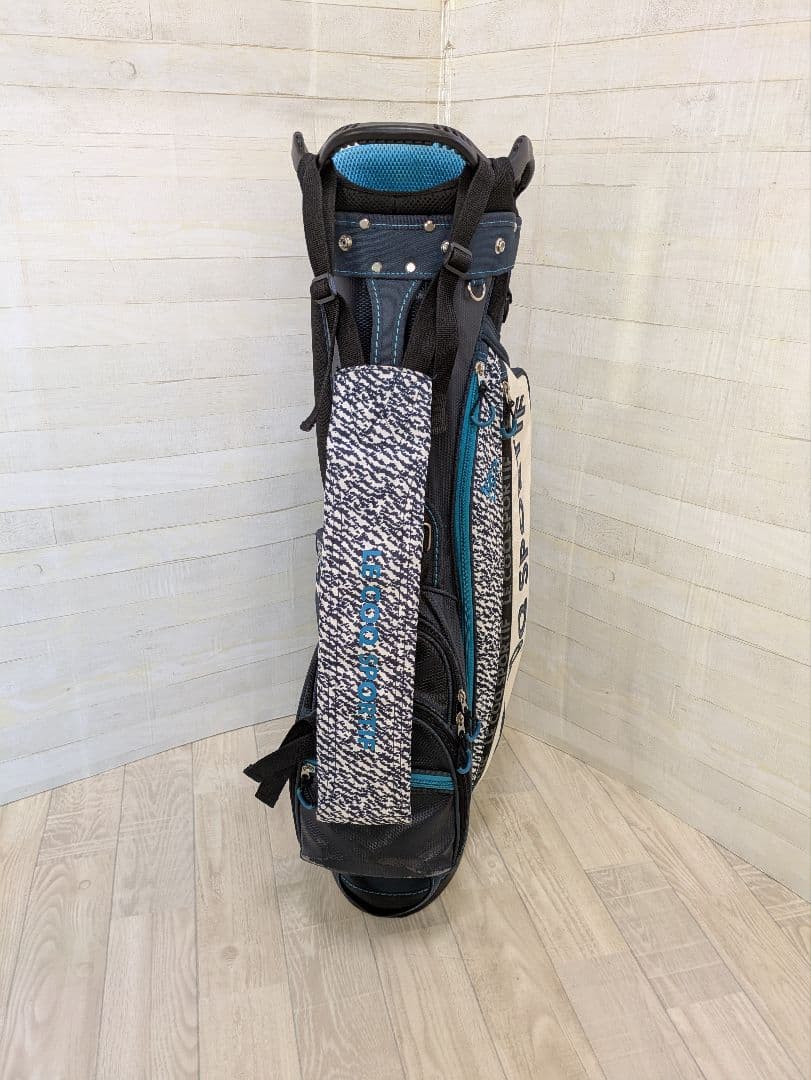 LE COQ SPORTIF ゴルフバッグ スタンド式 ダークブルー