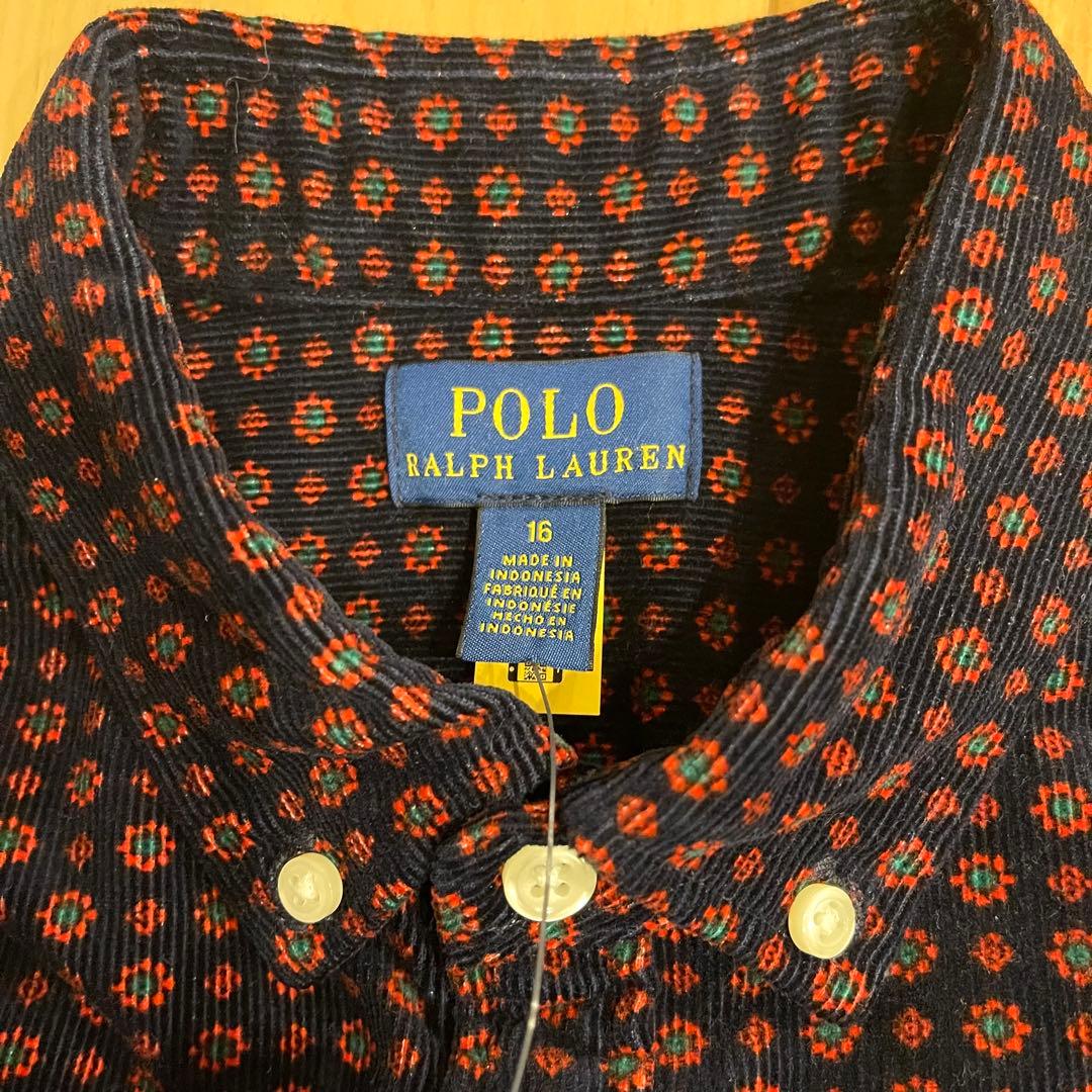 新品タグ付 POLO RALPH LAUREN コーディロイ　ワンピース160