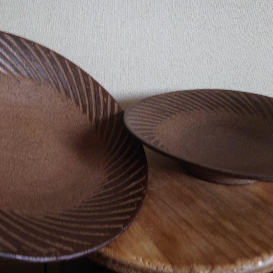 小澤基晴 ぐるぐる 8寸 2枚セット