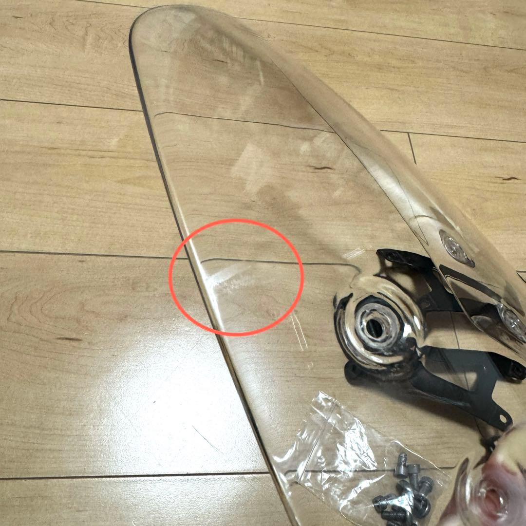 TRIUMPH純正　ウィンドシールド　ストリートスクランブラー（900）クリア