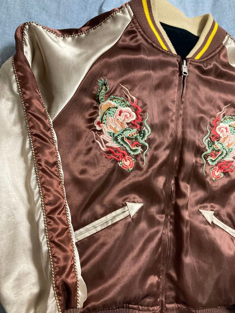 90s00s 別珍スカジャン リバーシブル おすすめ