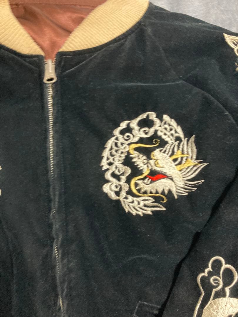 90s00s 別珍スカジャン リバーシブル おすすめ