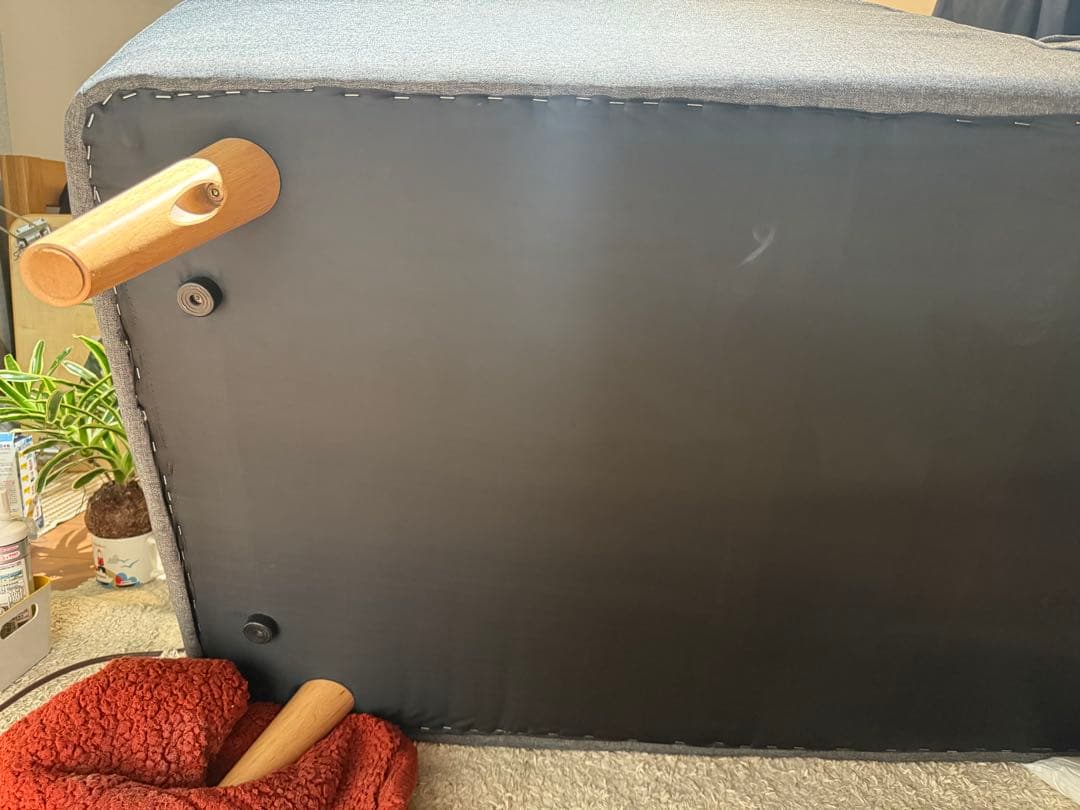 NOCE◆2人掛けソファ◆YU8946B◆グレー