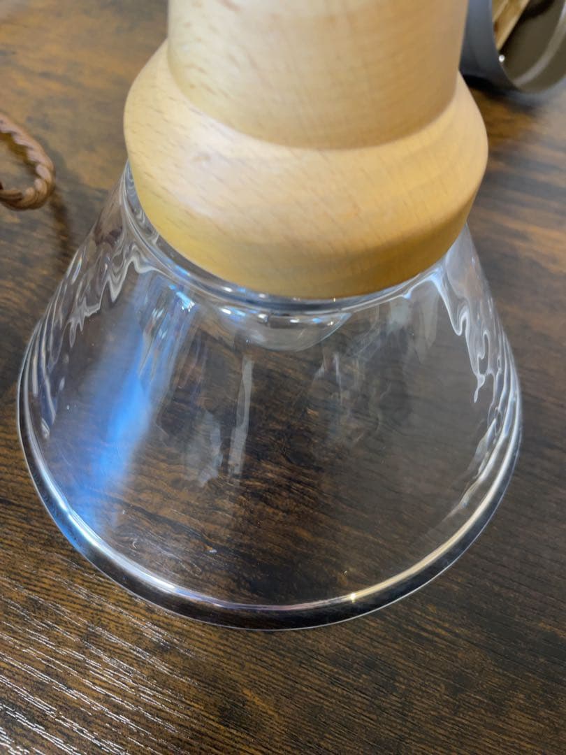 美品　Berka ベルカ　クリア　ペンダントランプ ペンダントライト