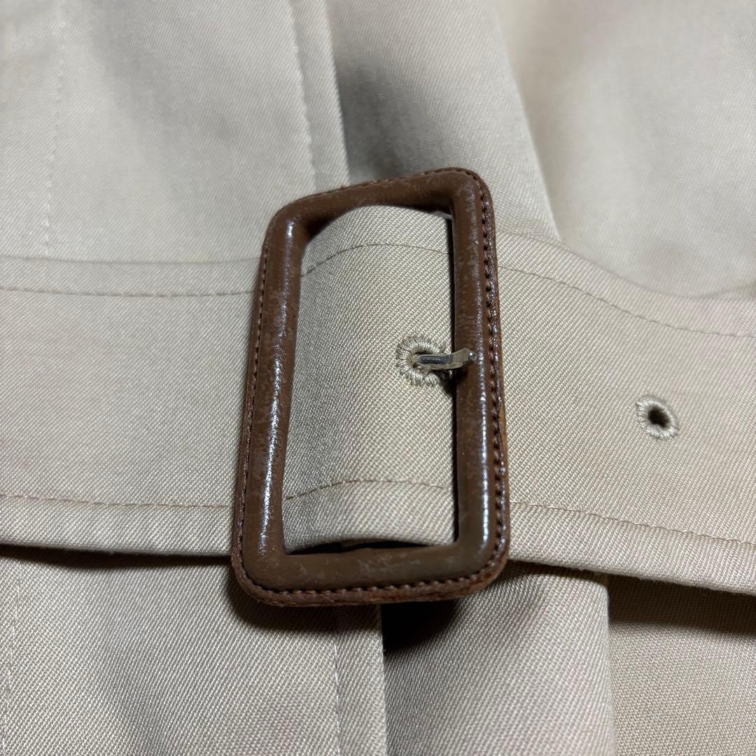 【極美品】アクアスキュータム　トレンチコートクラブチェック　L Aqua5