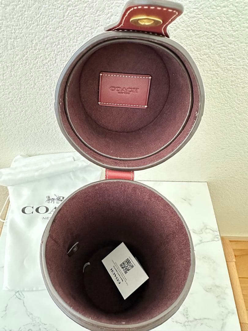 【coach】ワインボトルケース/新品・未使用品