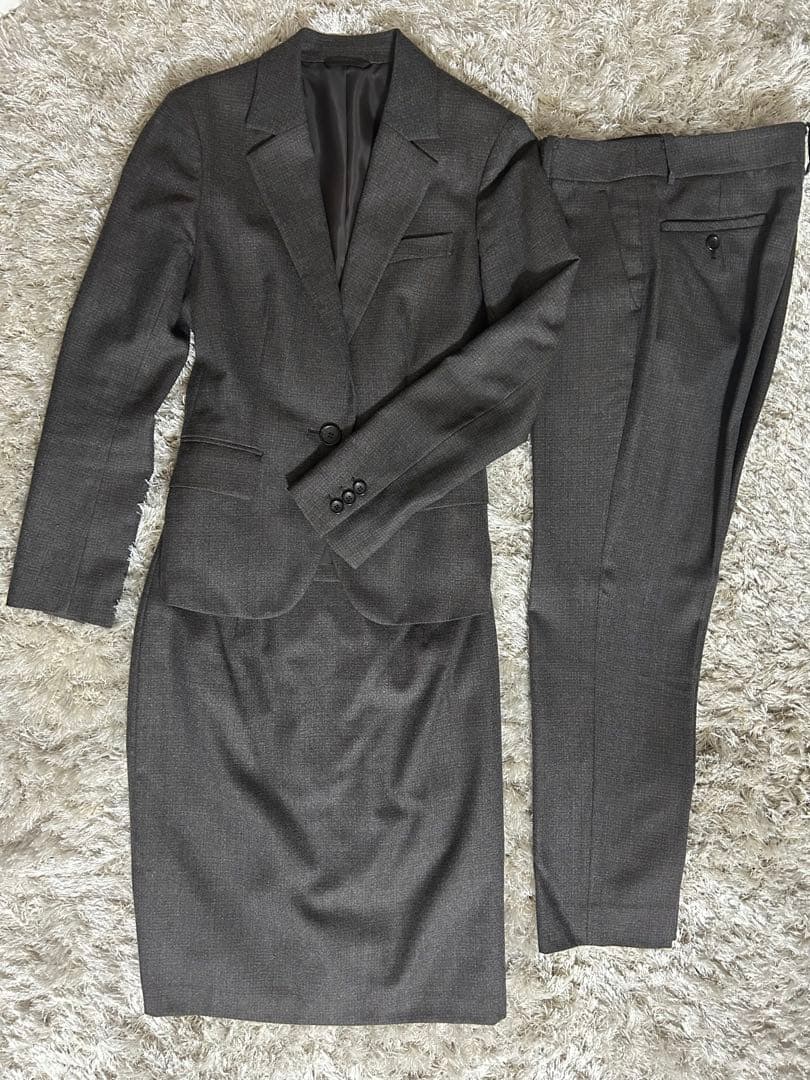 THE SUIT COMPANY she スーツ TEMPSENSE ブラウン