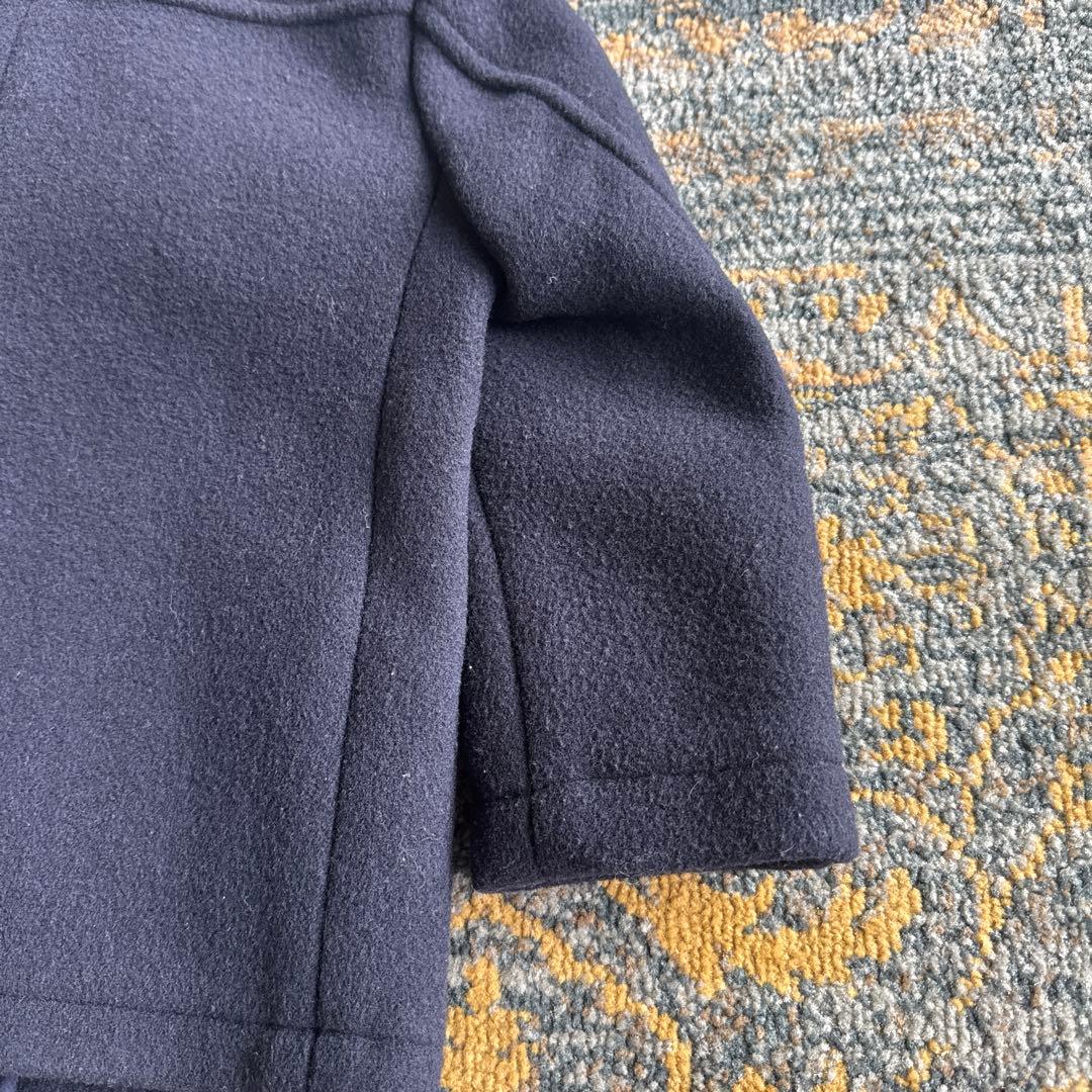 【美品、familiar 】ウールコート ネイビー110 お受験　フォーマル