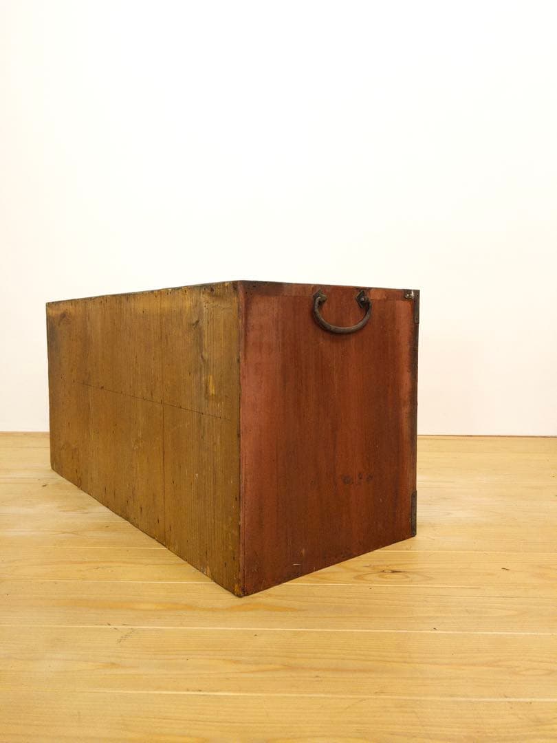 小ぶりのローボード　横幅約92.5㎝　木製　古道具　古家具　和家具　ビンテージ