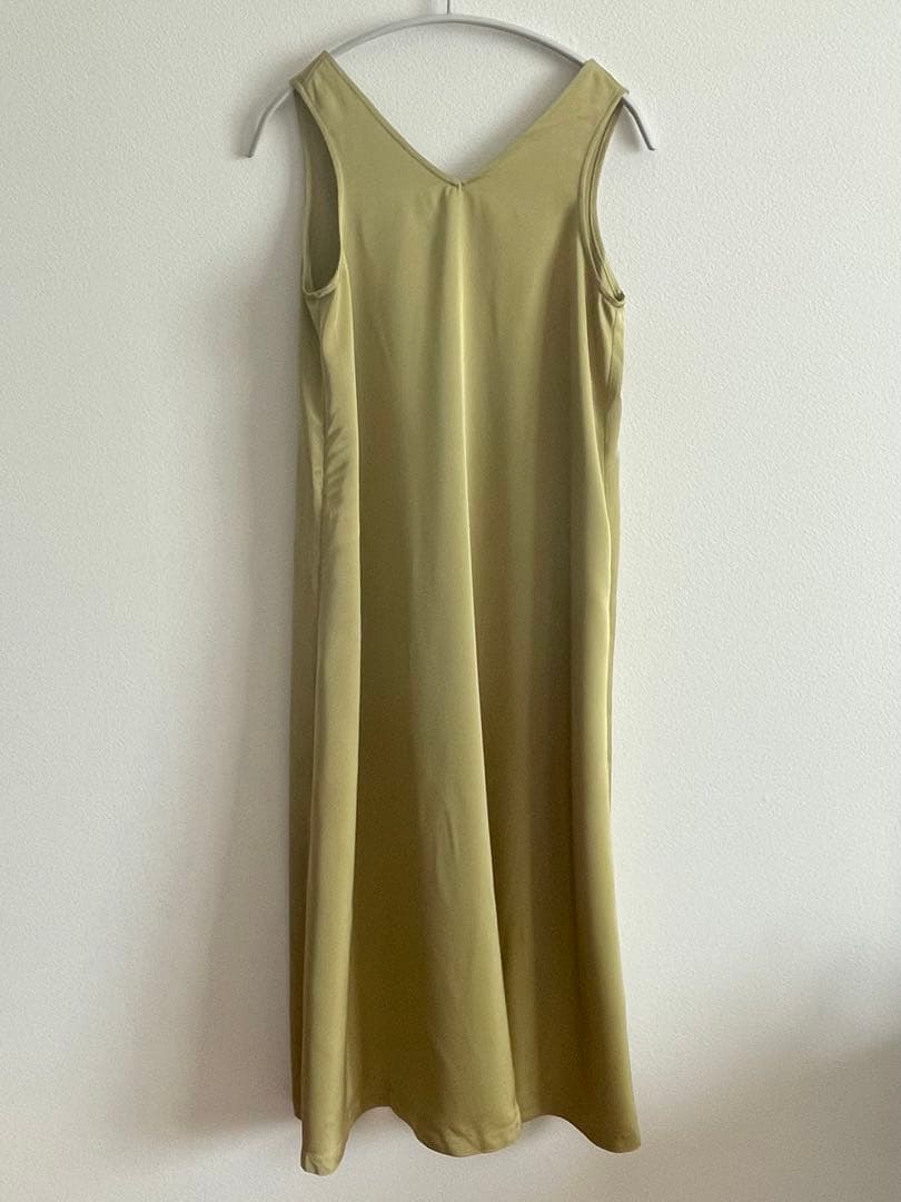 PINUE レースボレロ＆ドレスセット（LEAF GREEN）